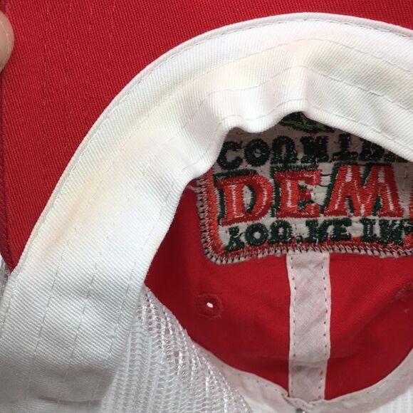 Mountain Dew “You’re in Dew Country” cotton blend and mesh red baseball cap - Picture 15 of 16